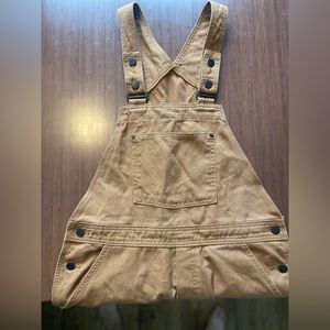 Patagonia All Seasons Hemp Canvas Bib Overalls - Dark Camel Color